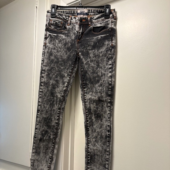 Petrol brand acid washed jeggings - size 26-28 - Picture 1 of 9